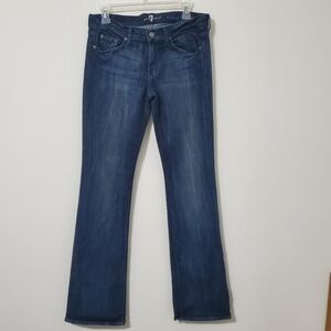 7 For All Mankind Women Bootcut Jeans 29 Waist